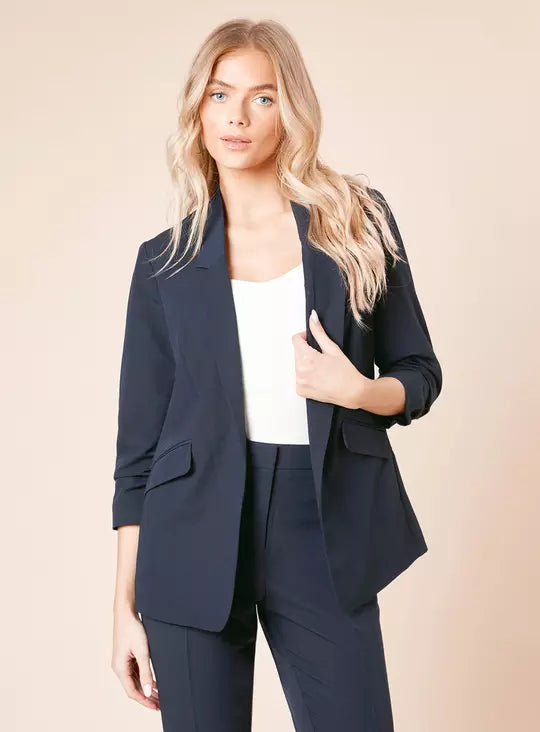 Draped Blazer